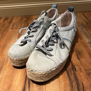 Sam Edelman Denim Espadrille Sneakers